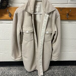 Jackson Rowe Cream Teddy Jacket
